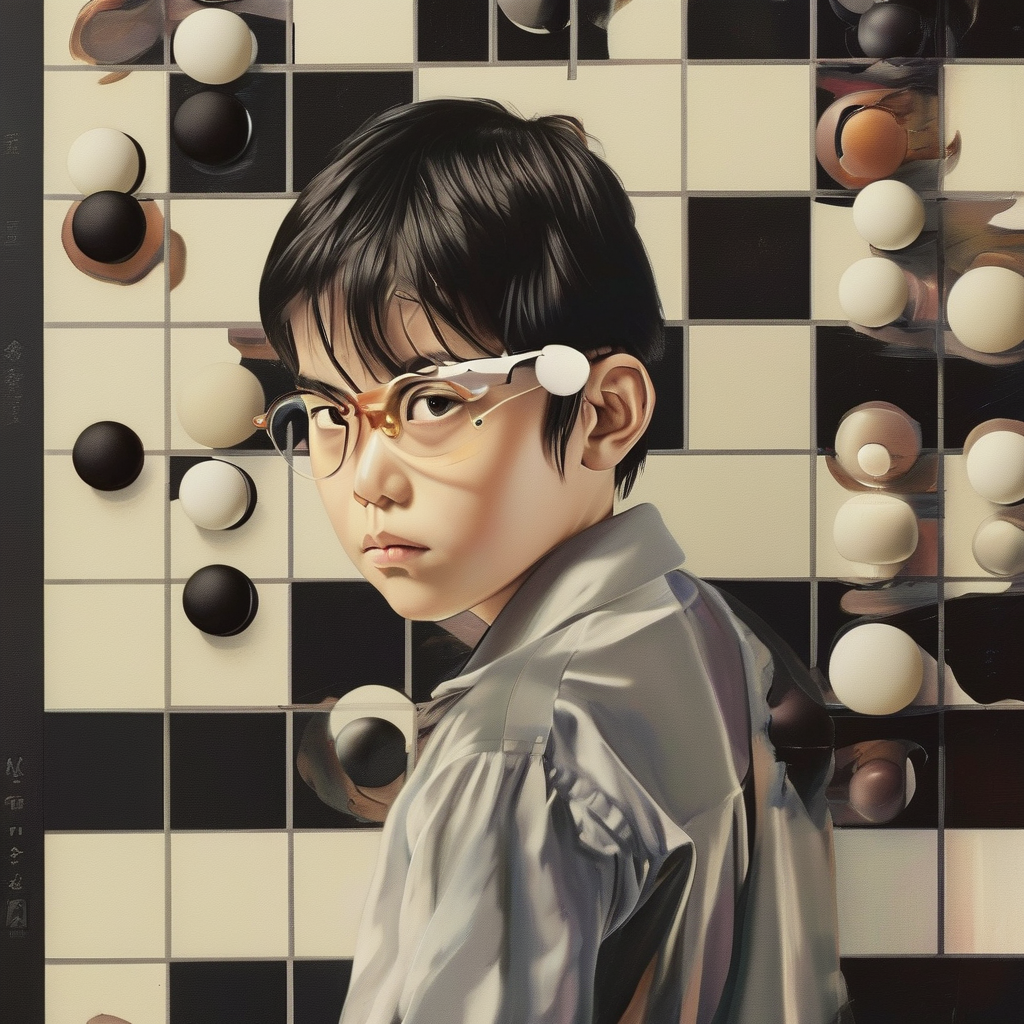 柯洁与AlphaGo对弈现场